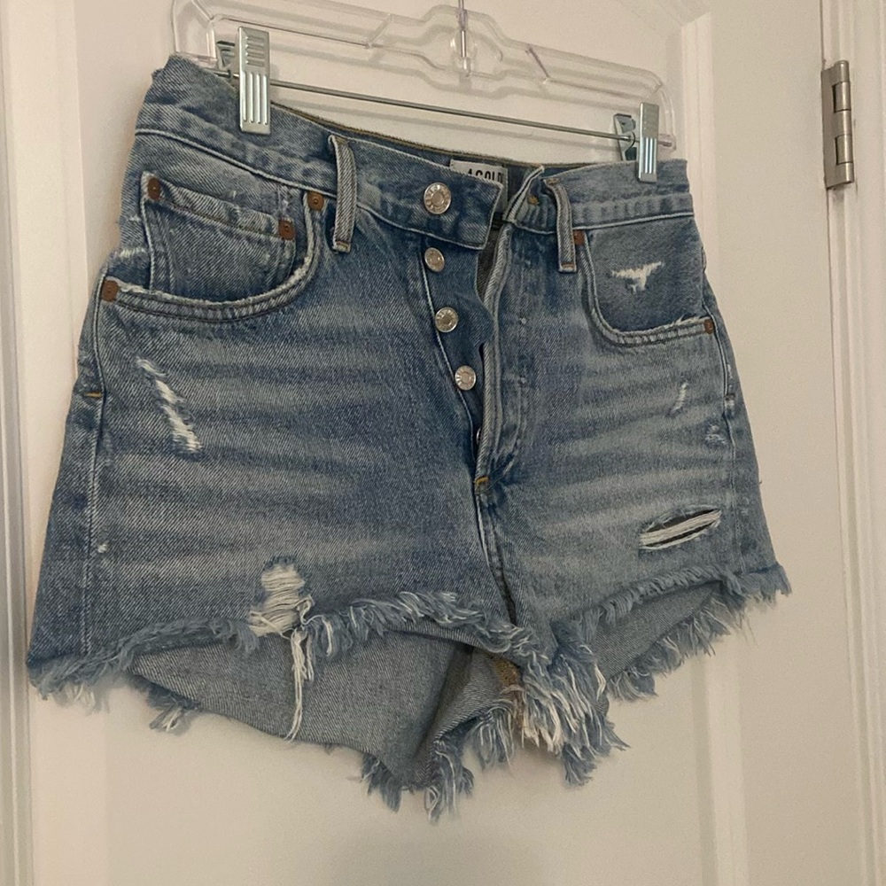 AGOLDE Parker High Wasited Jean Shorts